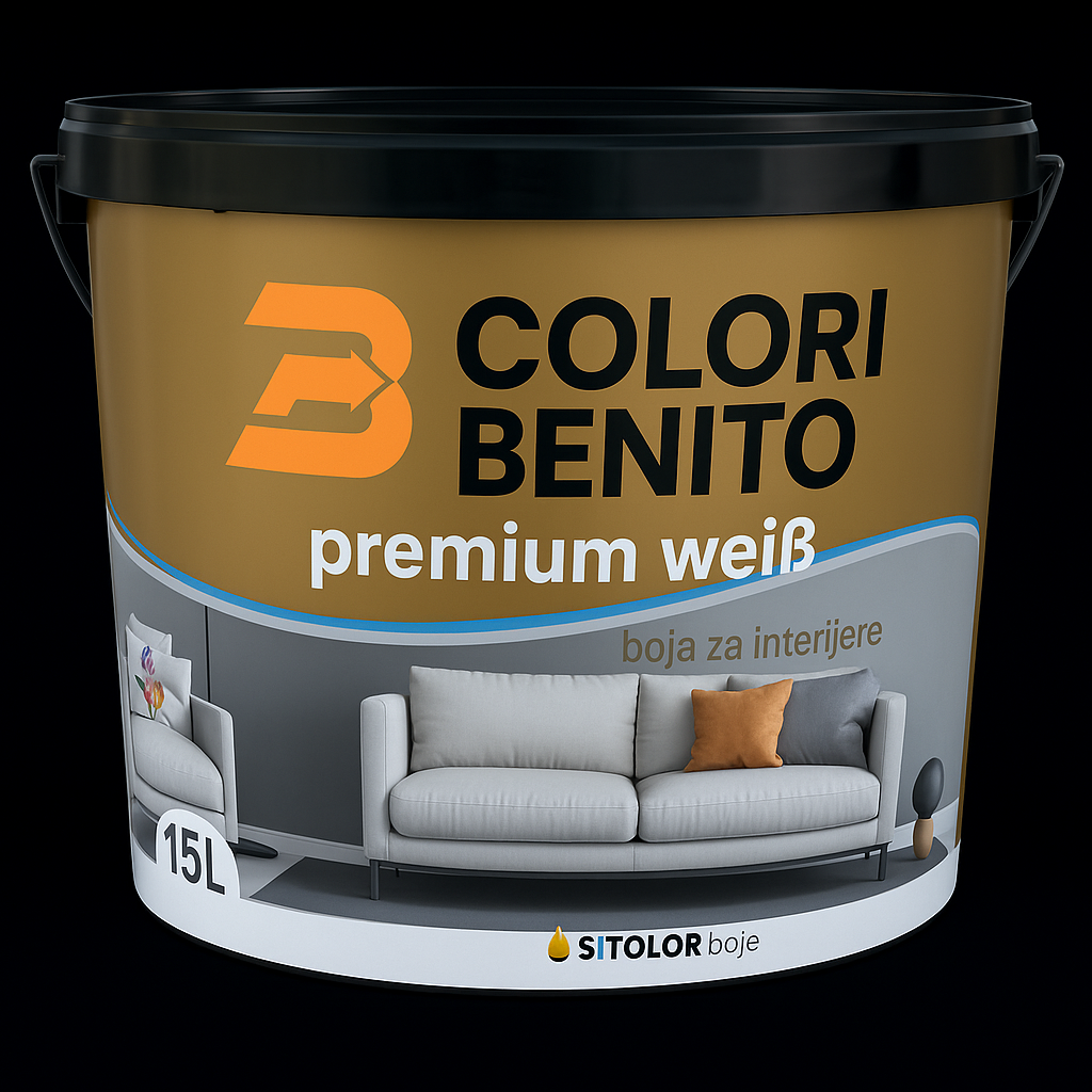 Colori-Benito Premium Weiß (Wand/Malerfarbe) - Benito Markt