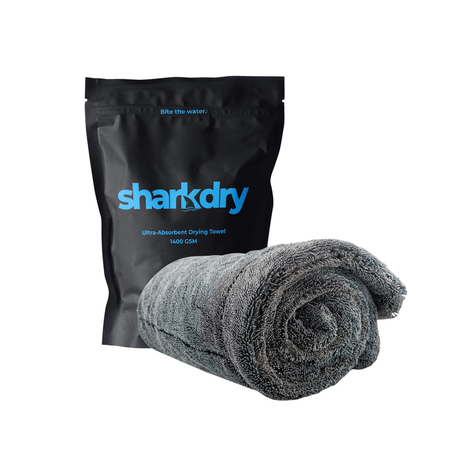 SharkDry Premium Auto-Trockentuch 50×80 cm – 1400 GSM